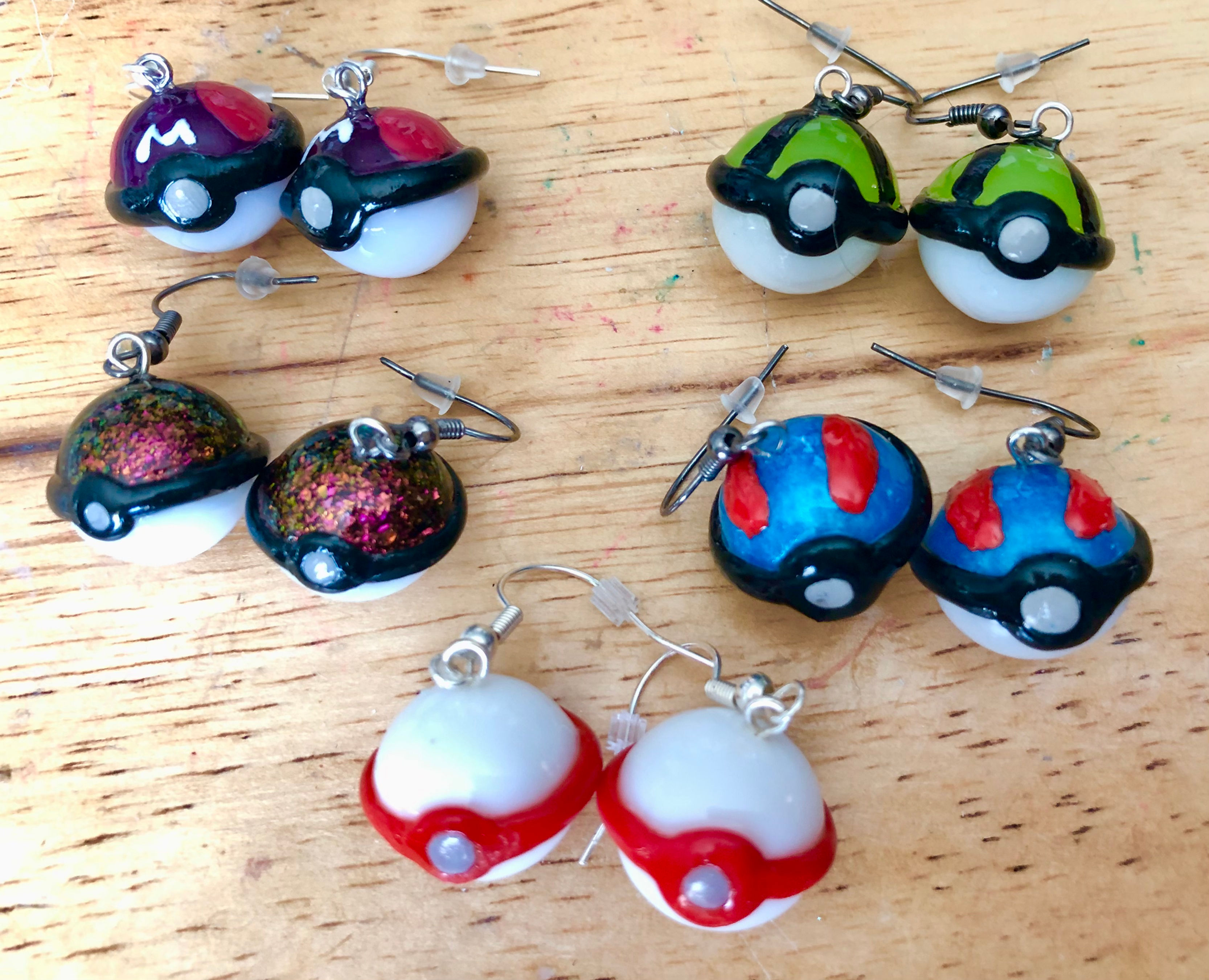 Charm Ball Earrings