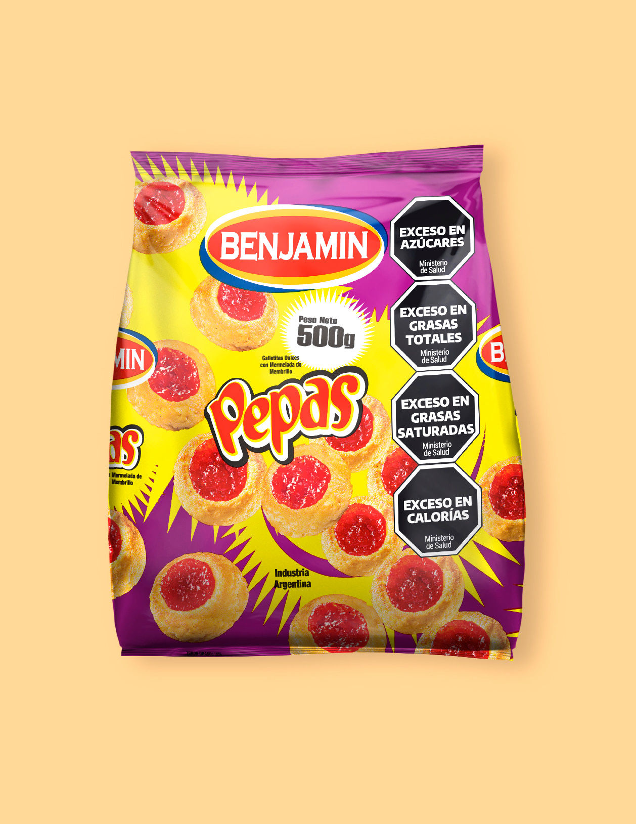 Pepas de membrillo 500g