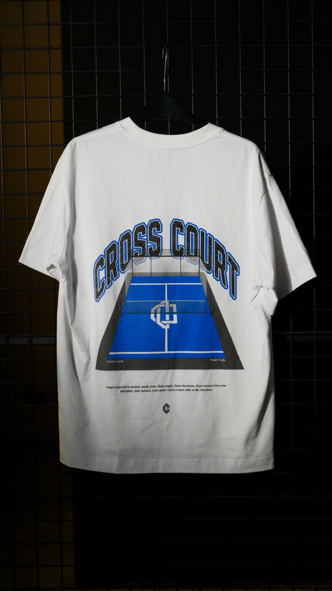 Padel Court Graphic Tee