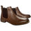 Thumbnail: Roamers Leather Chelsea Boot, Brown