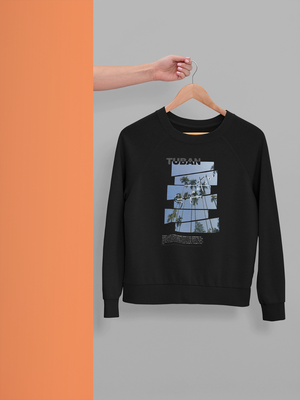 Küçük resim: SWEATSHİRT UNISEX - TUBAN