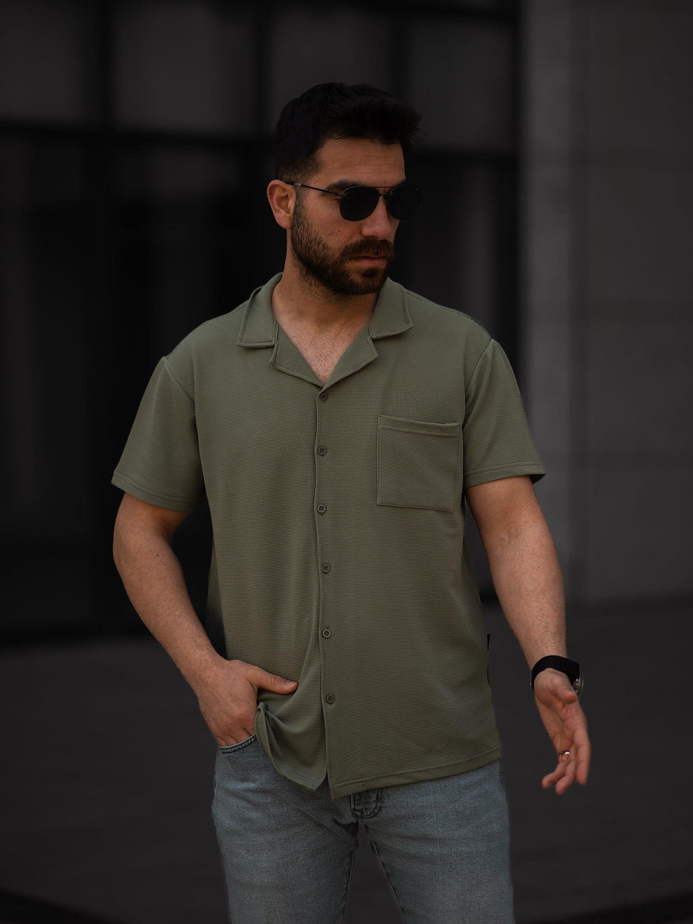 Küçük resim: Tek Cep Ottoman Gömlek
