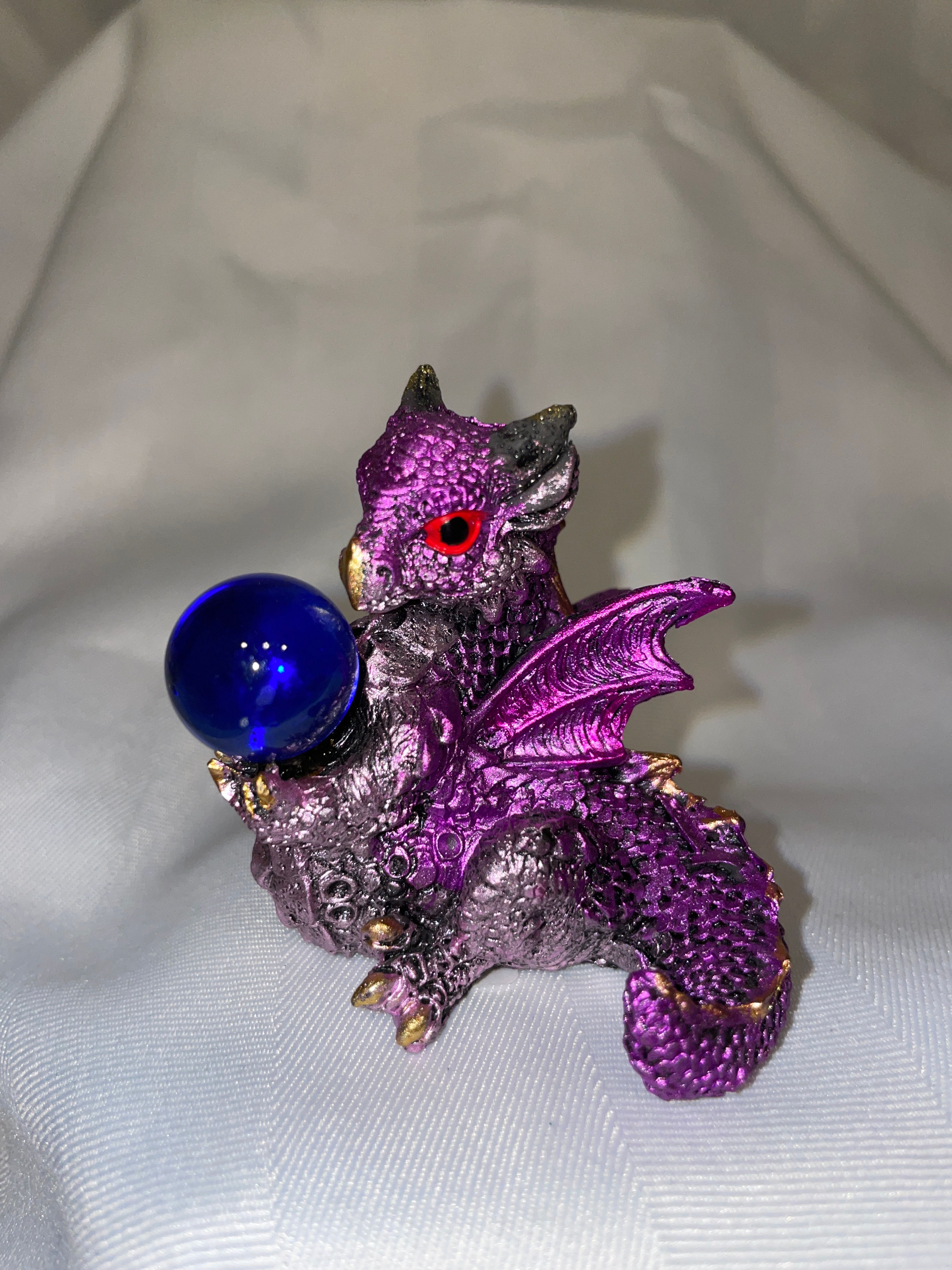 Pink Mini Dragon with Marble