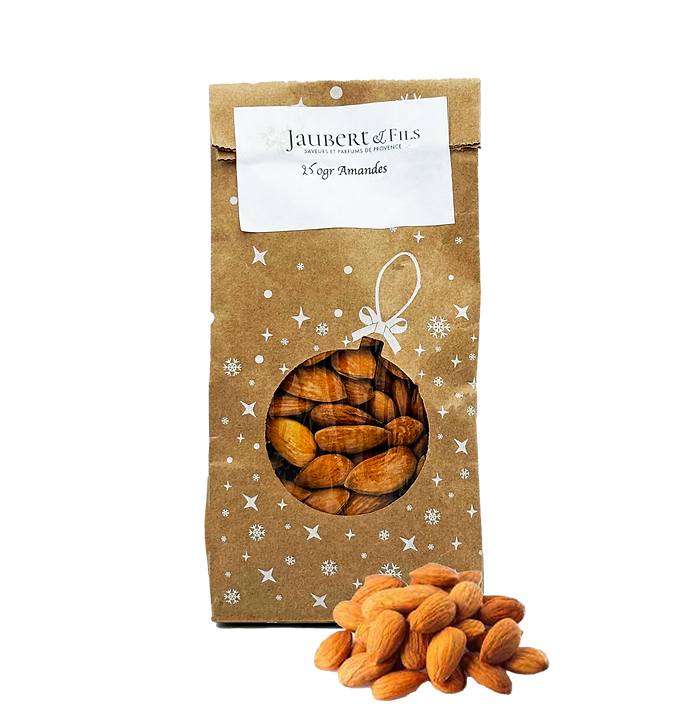 Amandes entières décortiquées 
