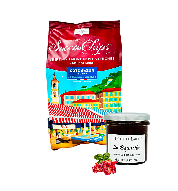 Socca chips nature
