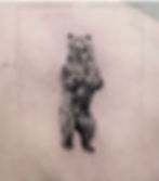 Standing Grizzly