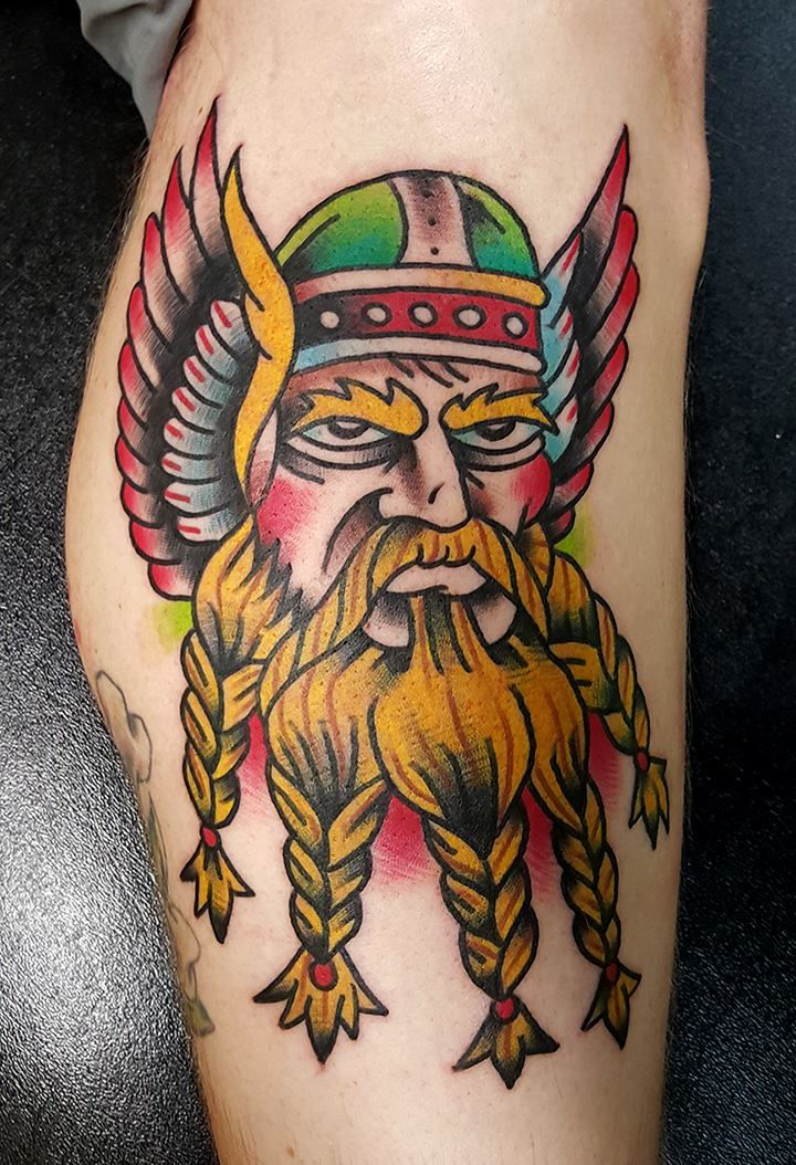 American Traditional Viking