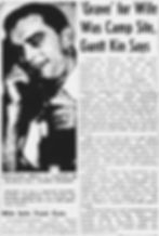 Bill Gantt smiling and smoking cigar, says it was all "family trouble"