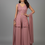 Thumbnail: Deep pink georgette palazzo suit