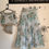 Thumbnail: Mint organza lehenga