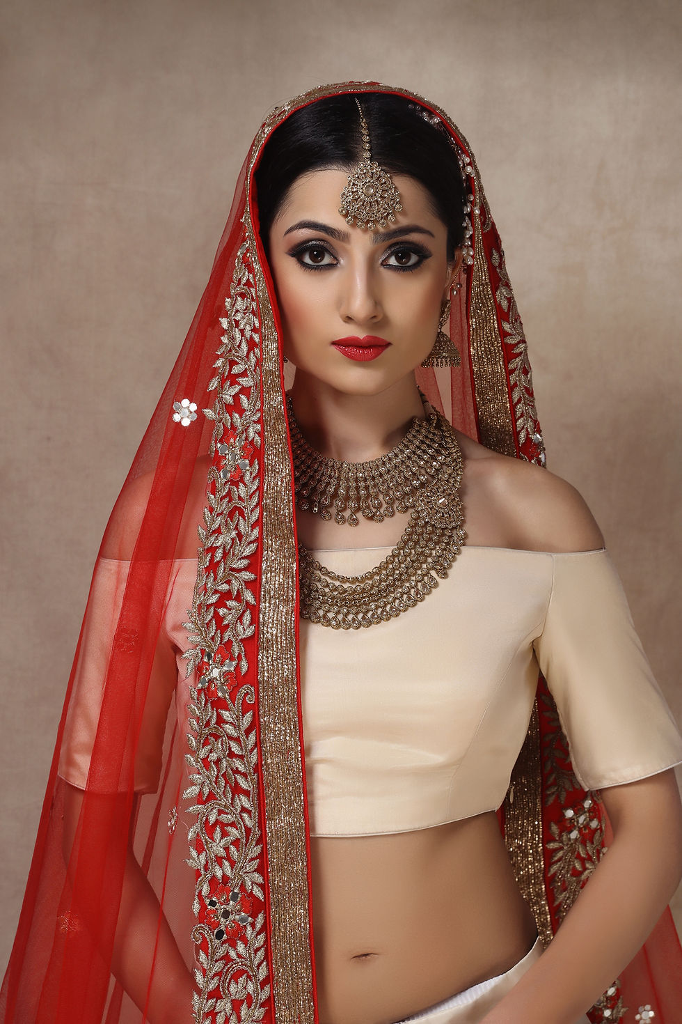 Thumbnail: The Off-Shoulder Wave Lehenga