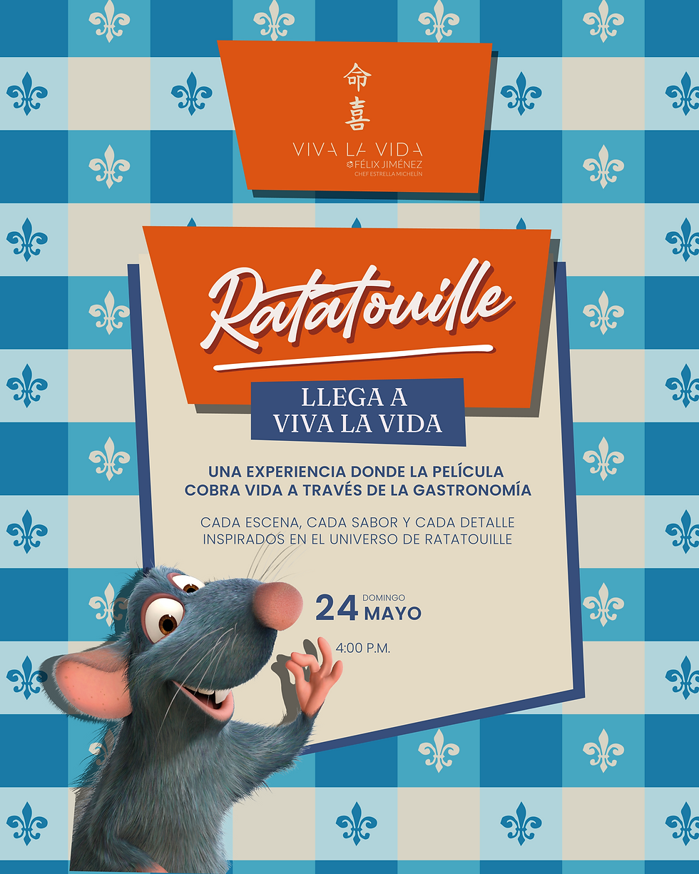 Vive Ratatouille en Viva La Vida
