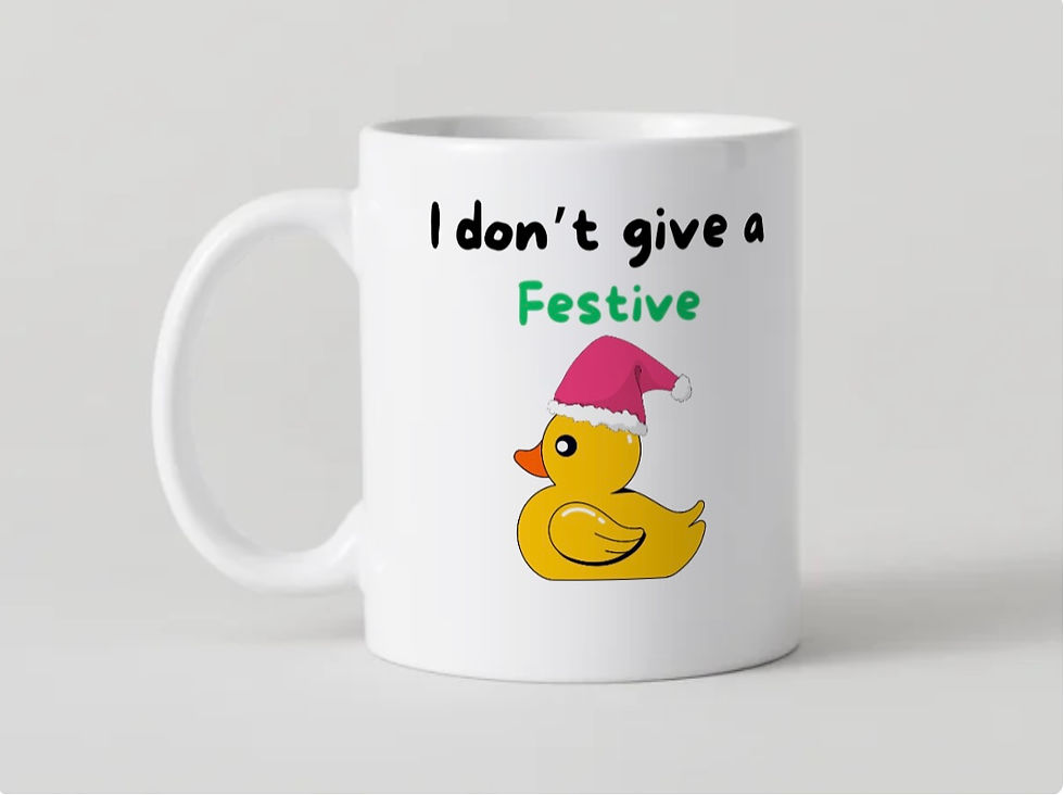 Mug - I Don't Give A Festive Duck