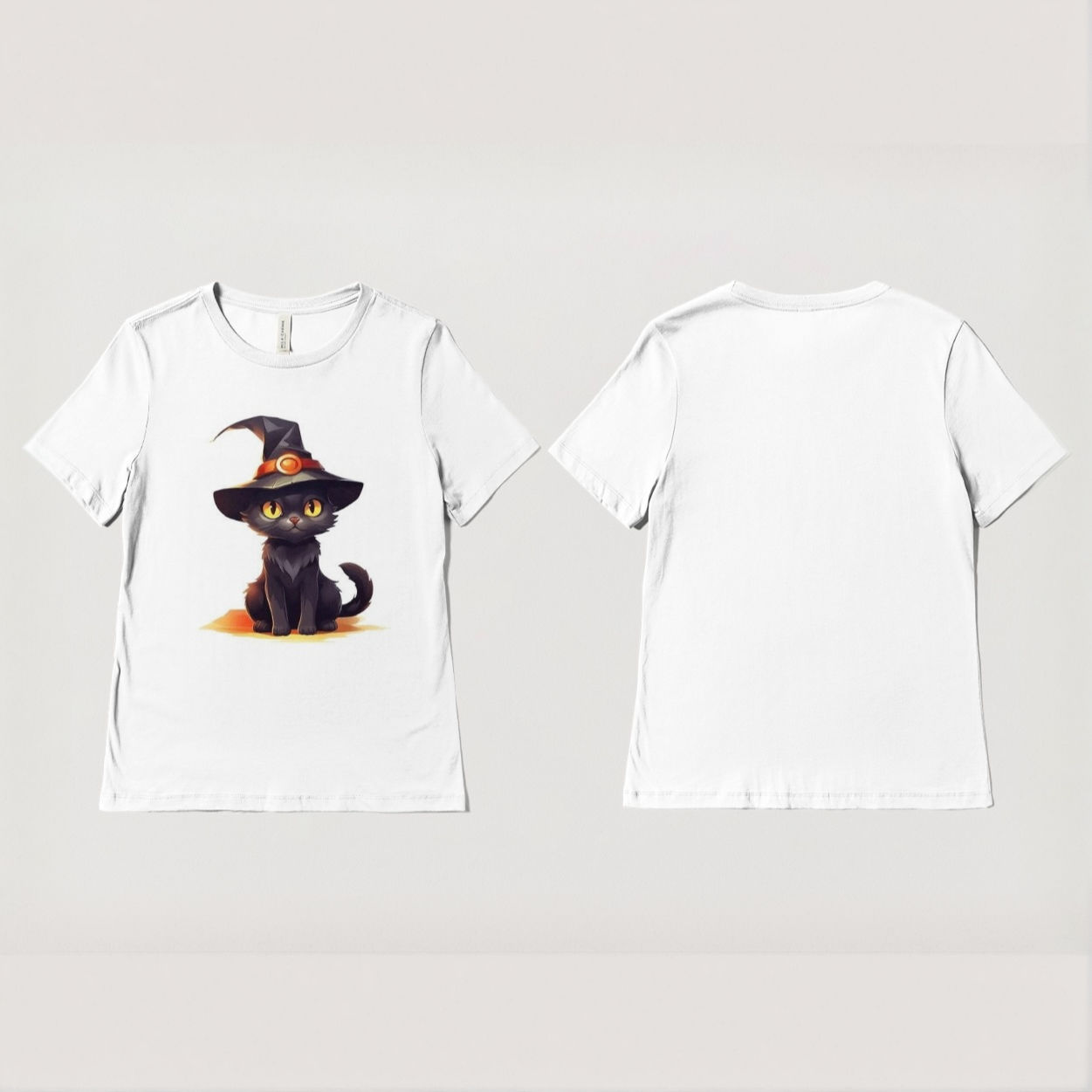 Halloween T-Shirt - Black Cat