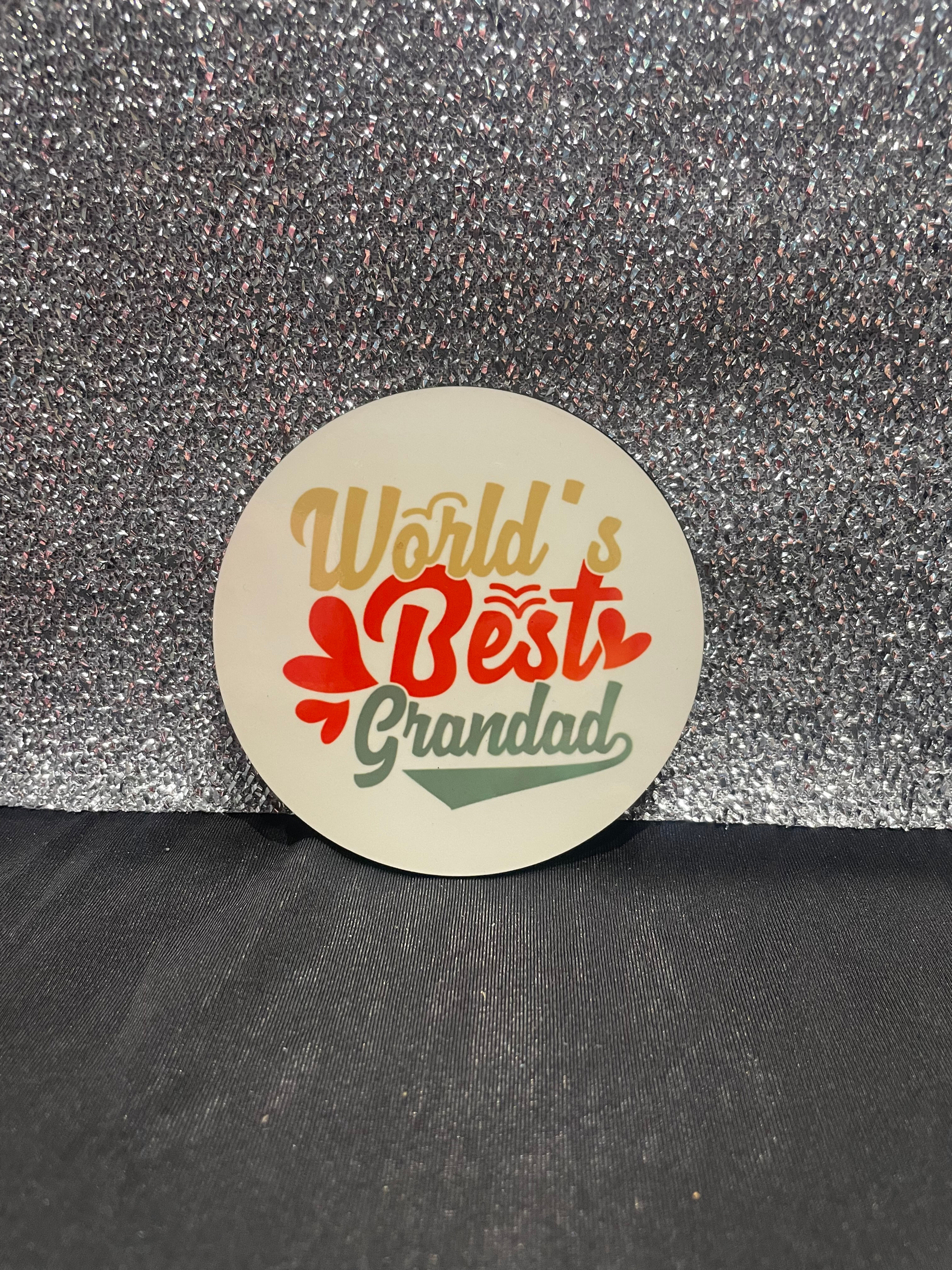 Coaster - World's Best Grandad