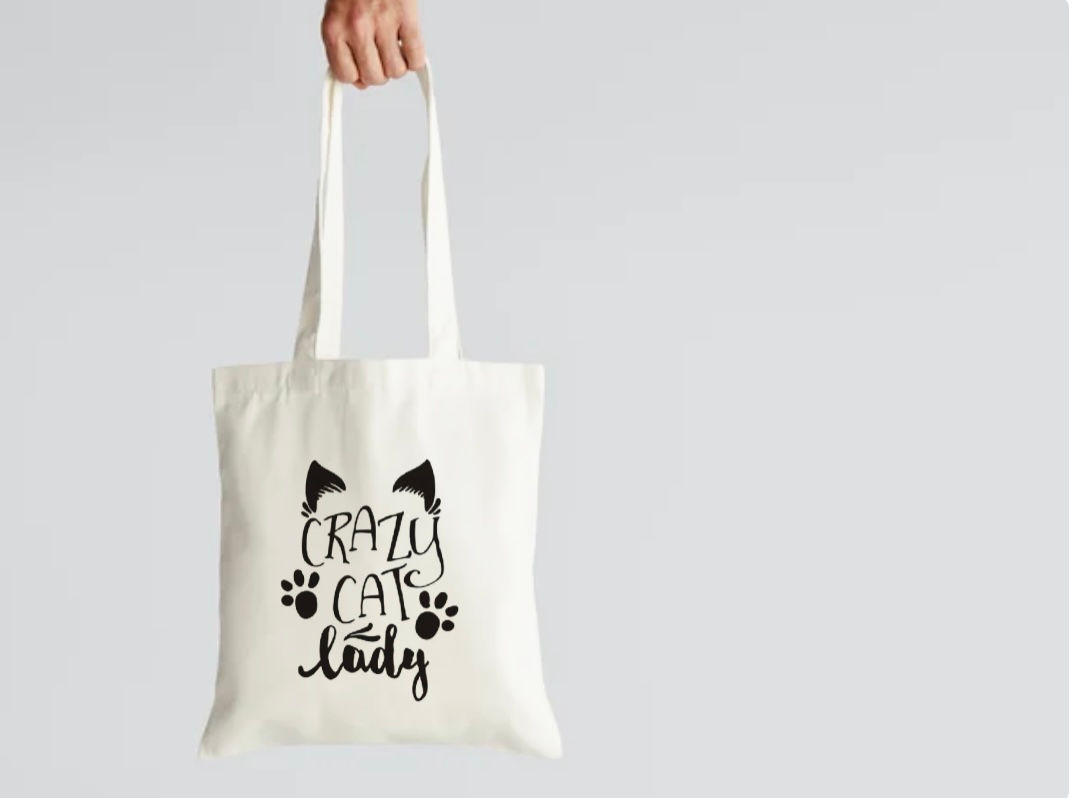 Tote Bag - Crazy Cat Lady