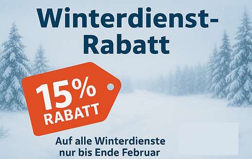 Winterdienstrabatt