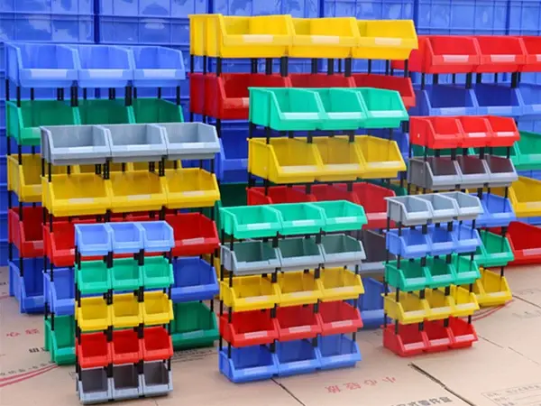 Miniatura: Gaveta organizadora apilable azul