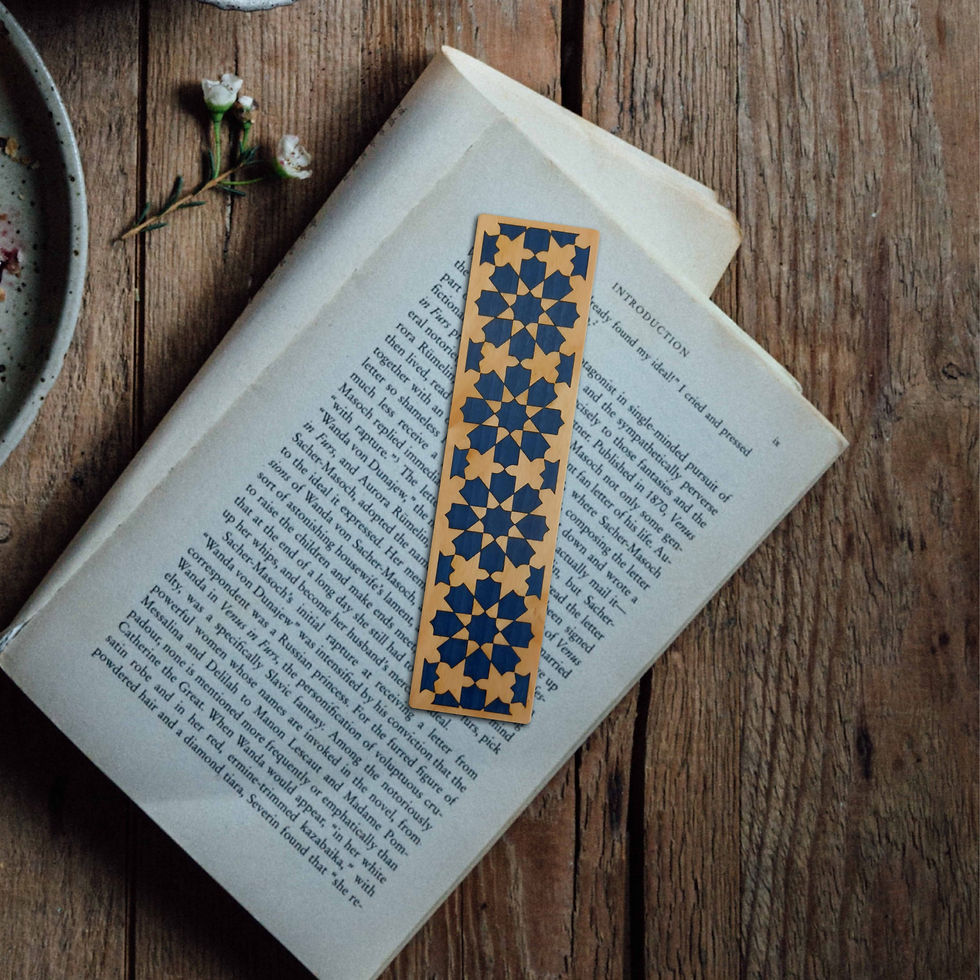 Moroccan Pattern Bookmark