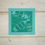 Thumbnail: turquoise and teal laser cut card with 3 rowing boats