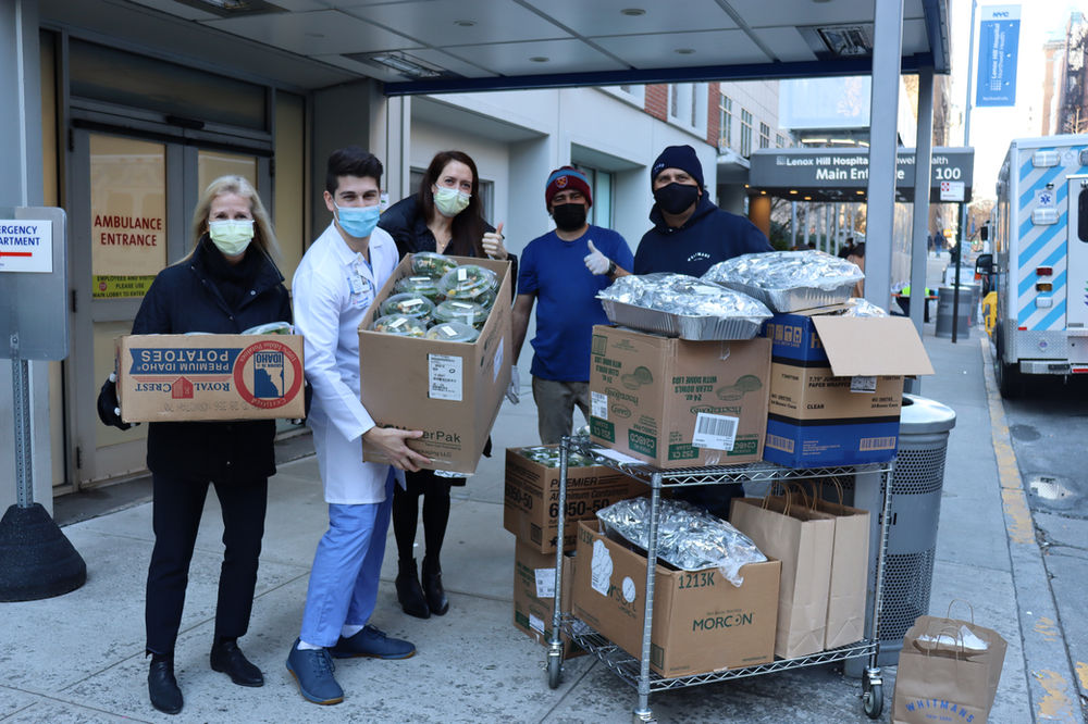 Full Bellies High Spirits Whitman s NYC Feeds Frontline Workers 