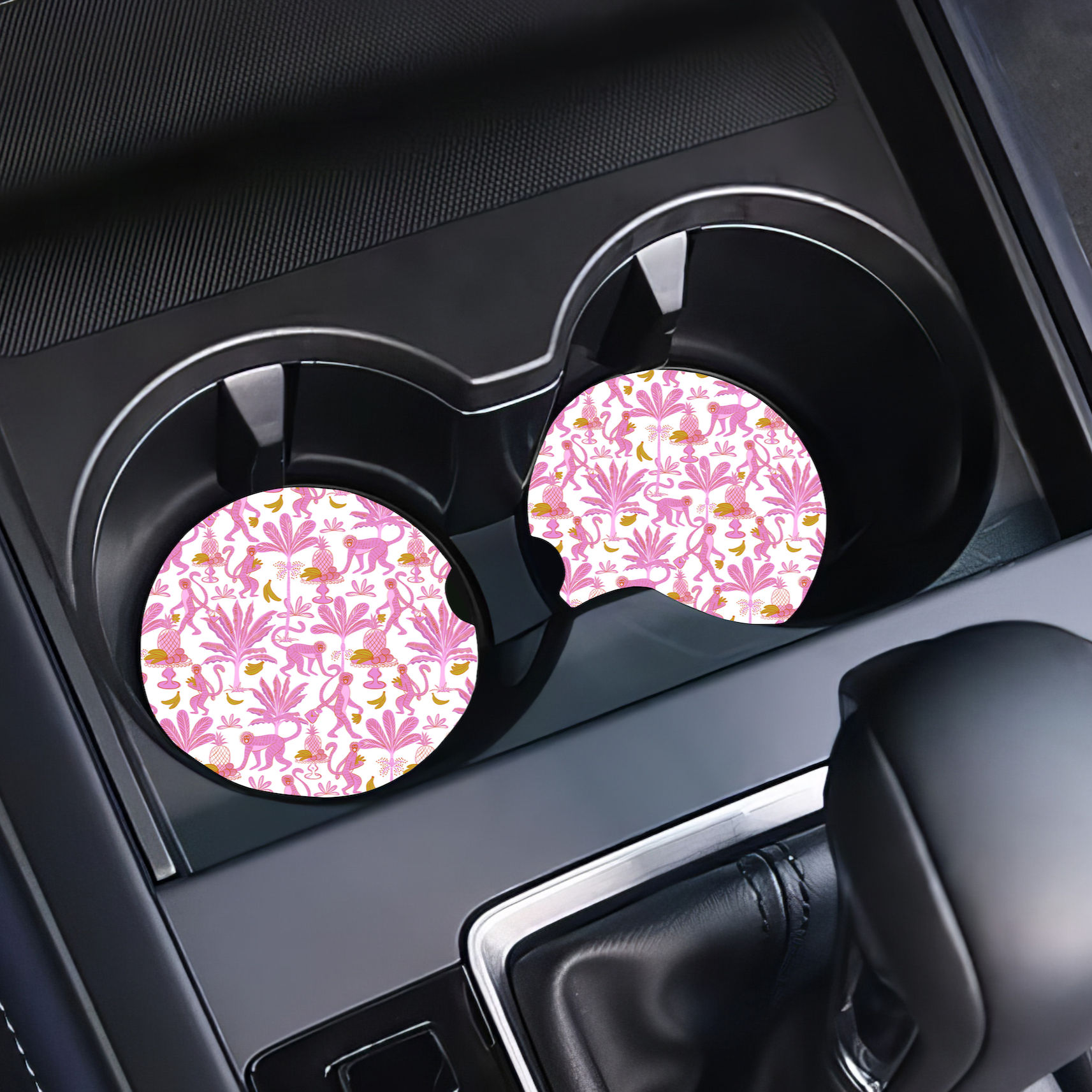 Mabel Car Cup Coasters Set of 2