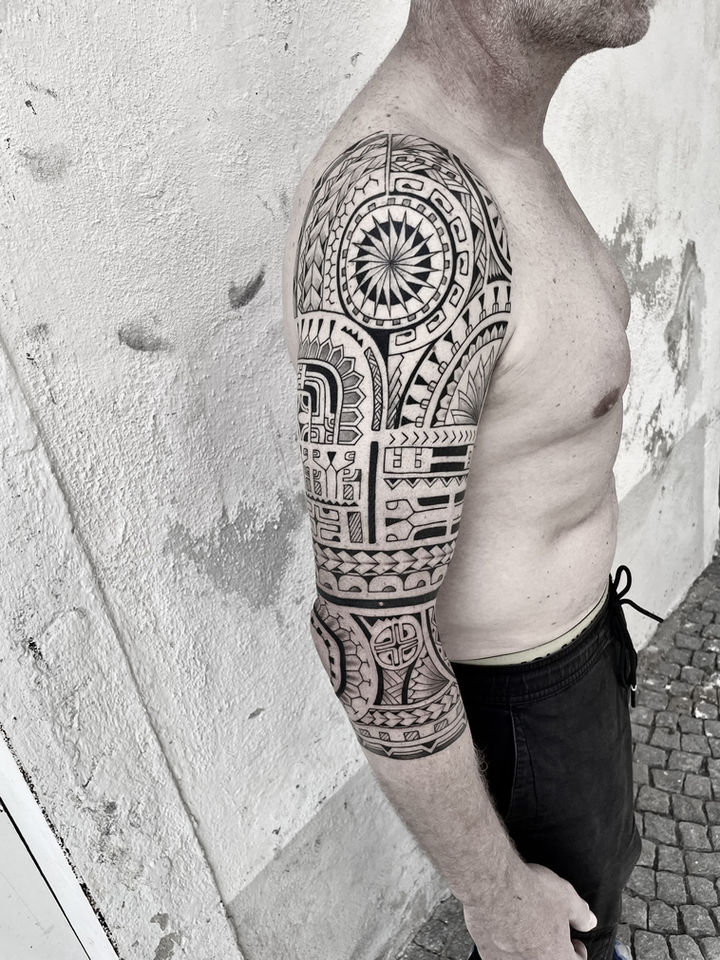 Marlene, Schwarzes Schaf Tattoo