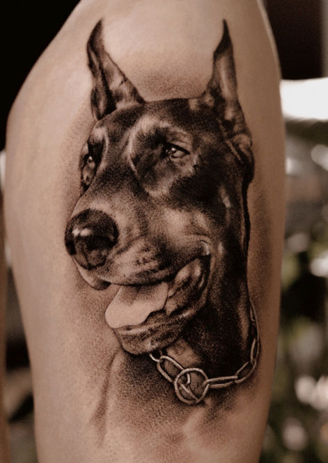 Clemens, Schwarzes Schaf Tattoo