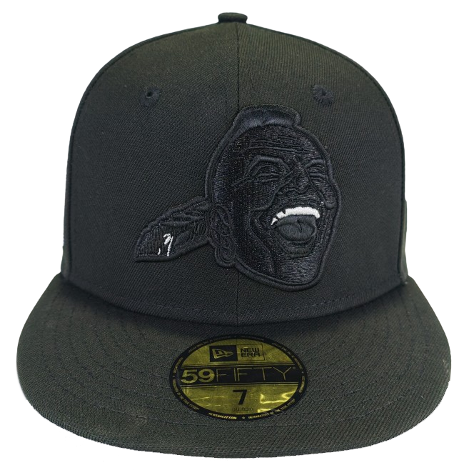 Thumbnail: Atlanta   Braves   1957   World   Series   Black   Out   |   New   era   59fifty