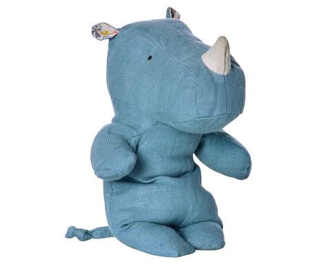 Maileg - Safari Friends Rhino small - blau
