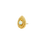 Thumbnail: 14k Gold Pear Opal Double Millgrain
