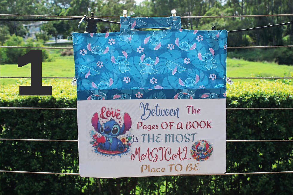 Stitch Reading Pillow