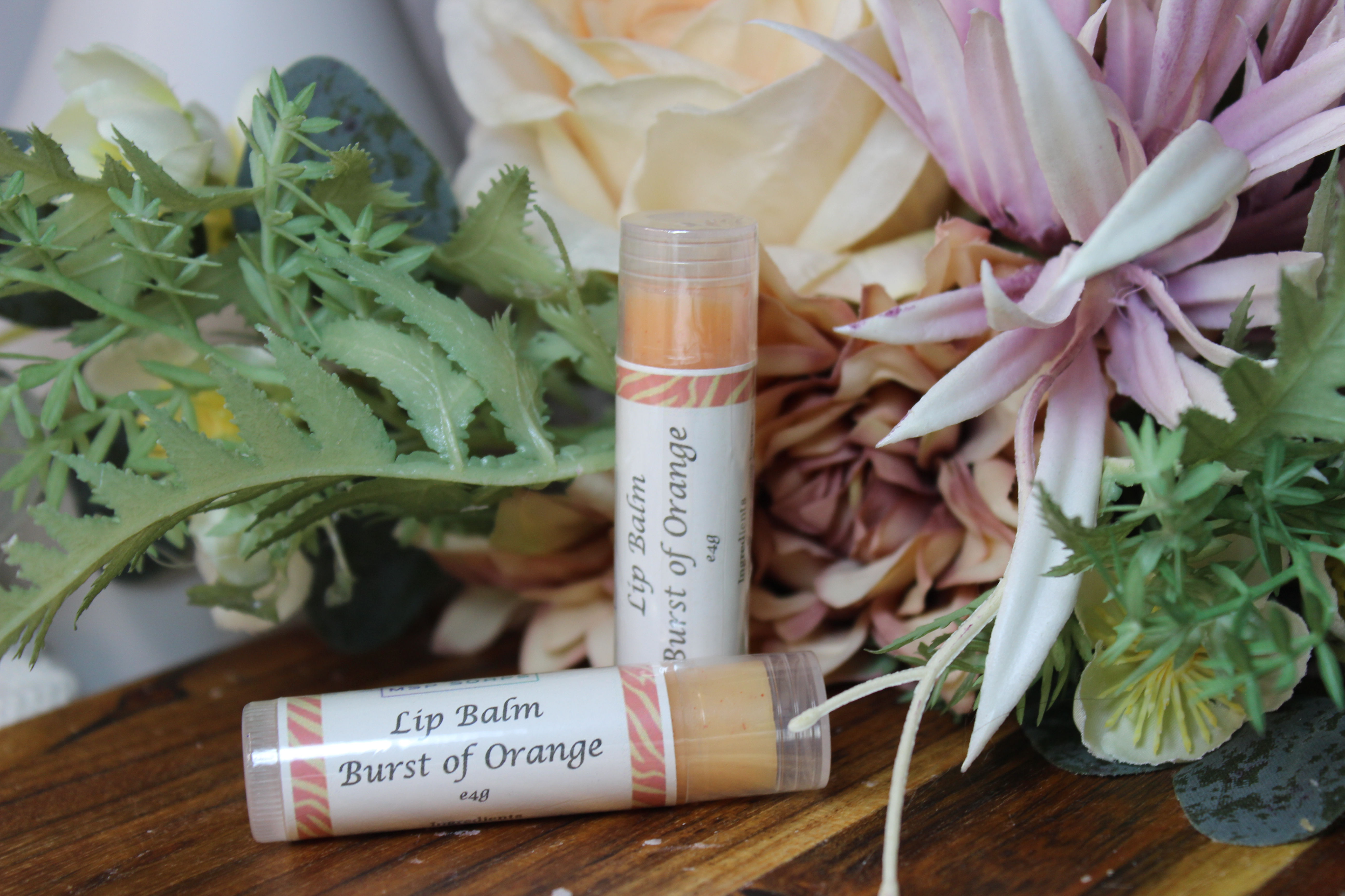 Burst of Orange- Lip Balm
