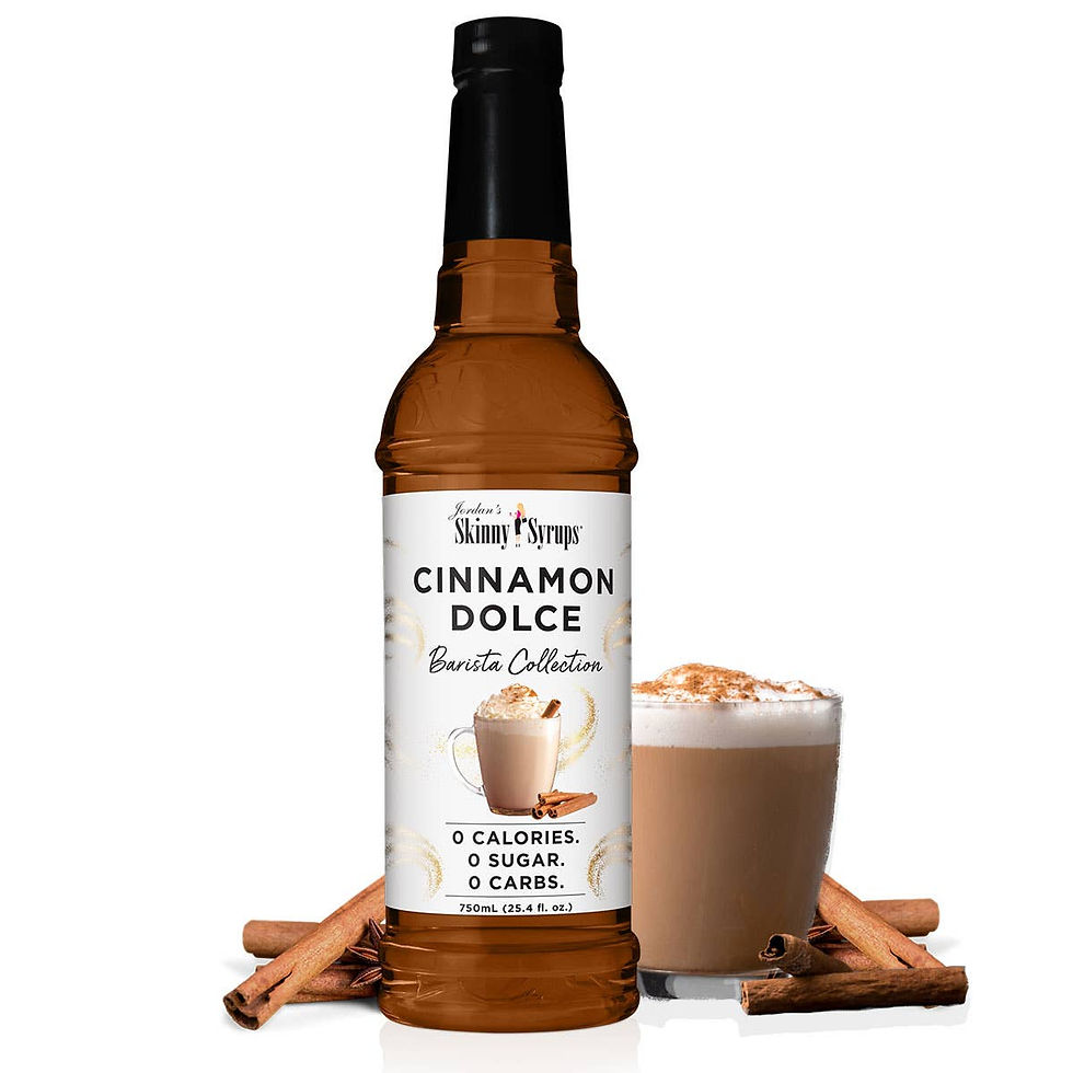 Jordan's Skinny Cinnamon Dolce Sugar Free Syrup 750 ML