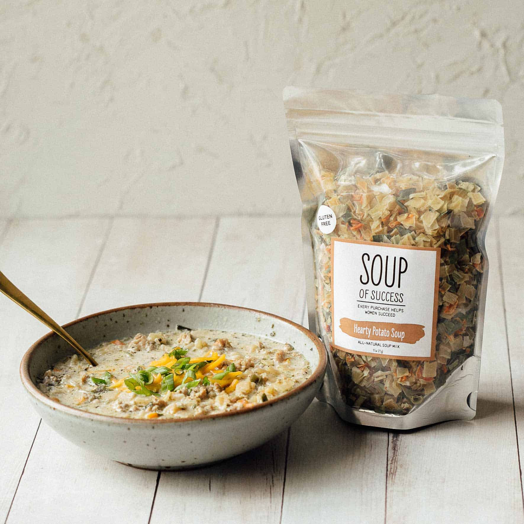 Soup of Success Hearty Potato Soup