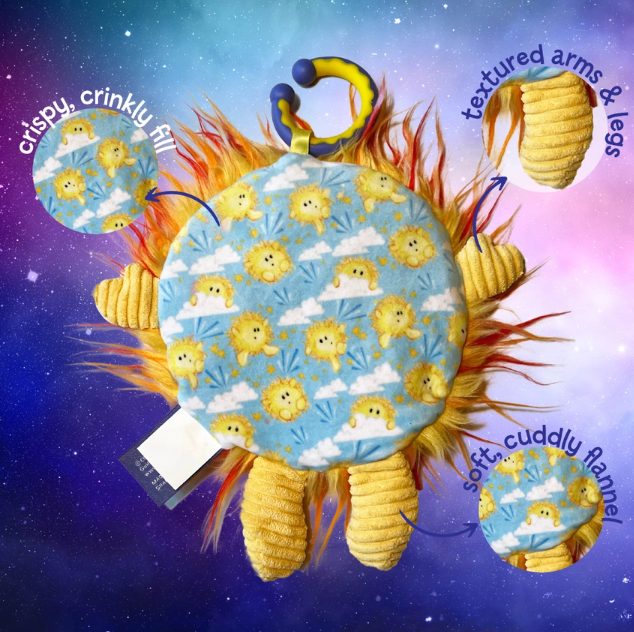 Thumbnail: Celestial Buddies Crunch Bunch Sun Baby Gift Bundle - Solar Eclipse