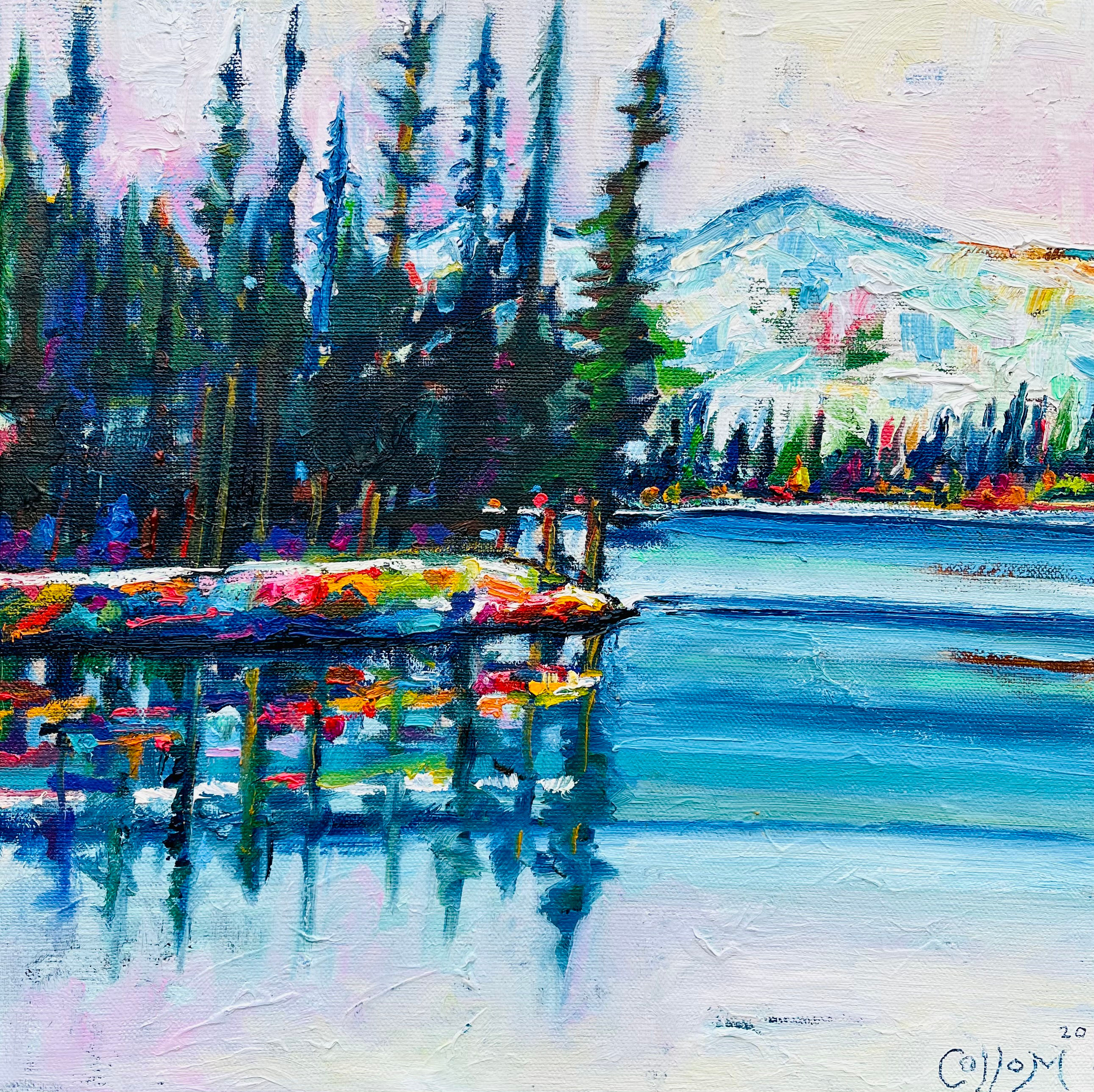 The Pink Hour framed