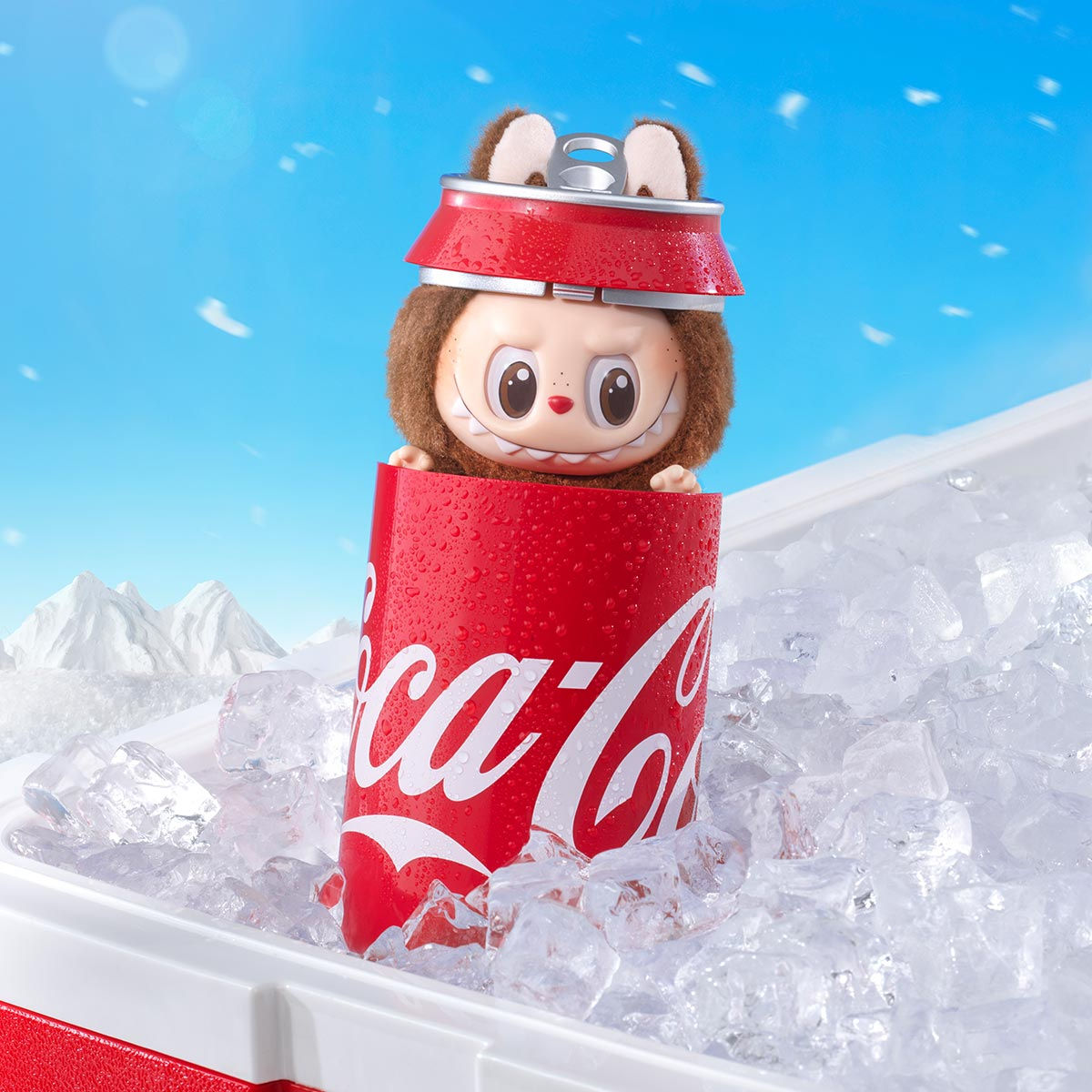 (Secret ) THE MONSTERS COCA-COLA SERIES-Vinyl Face Blind Box