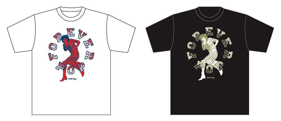 展覧会オリジナル Tシャツ各3,000円