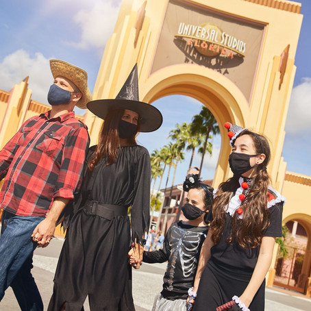 Halloween na Universal inicia com mudanças por causa da Pandemia