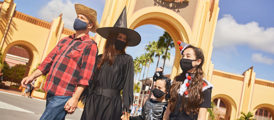 Halloween na Universal inicia com mudanças por causa da Pandemia