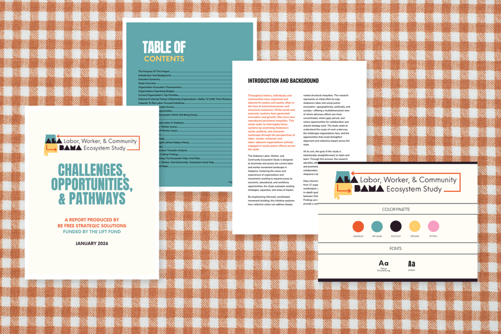 Alabama Labor, Worker, and Community Ecosystem Study Branding