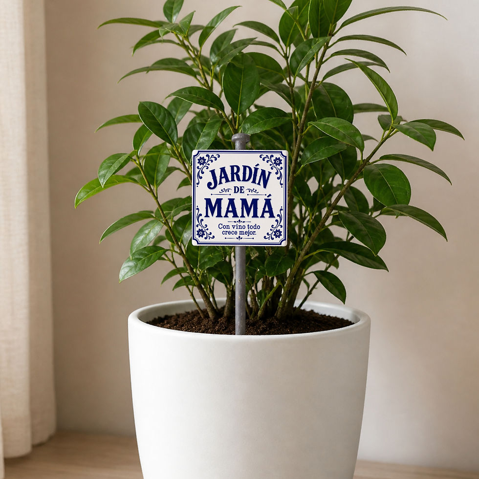 Thumbnail: Talavera Personalized Garden Stakes (Multiple Options) $12ea