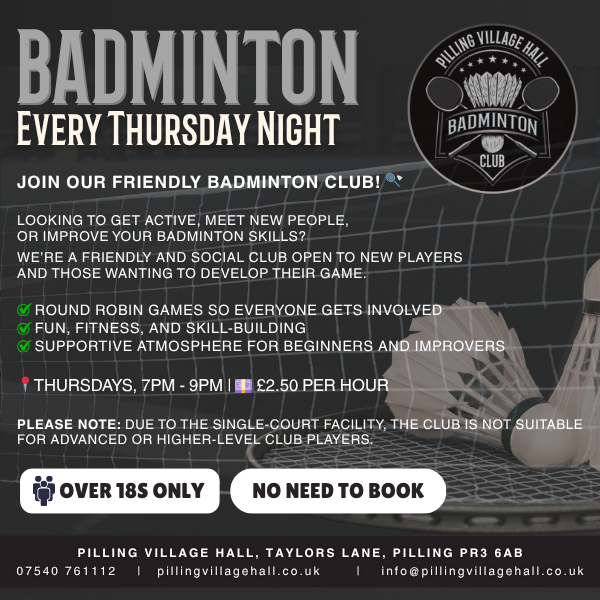 Thursday Night Badminton