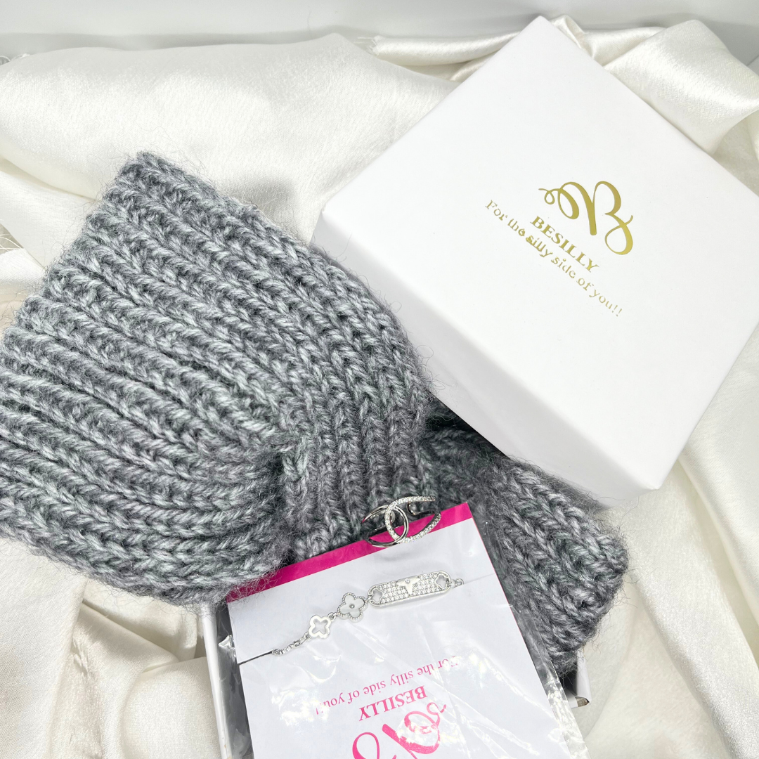 Silvery Hamper