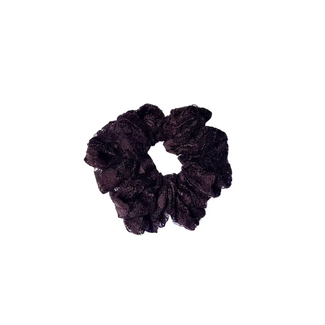 Flower Net Scrunchy