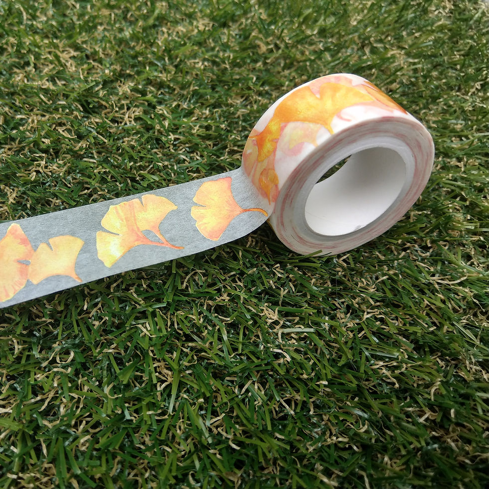 縮圖：紙膠帶-銀杏飛舞