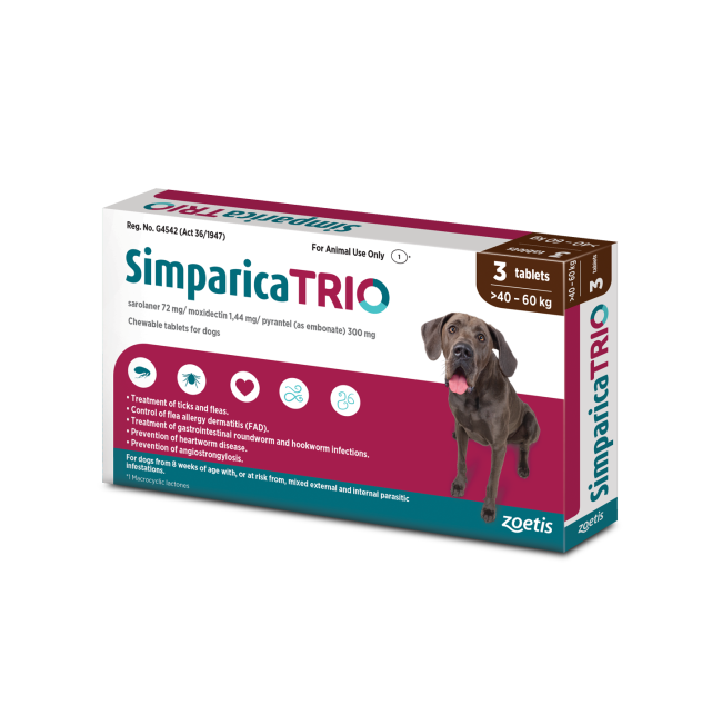 Thumbnail: Simparica Trio Chewable (Pack of 3)