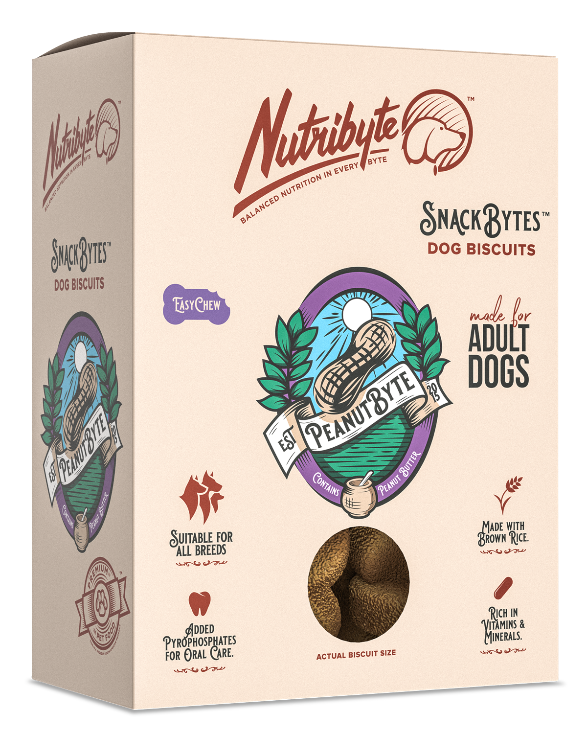 PeanutByte Dog Biscuits