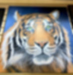 Acrylic on canvas by M J Oldham